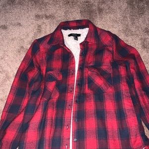 Sherpa lined Flannel